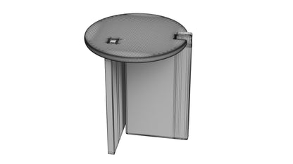 Cocktail Side Table No 8 Modern 3D Model