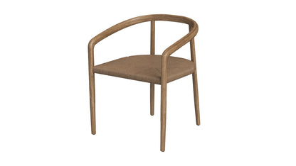 RH Evia Teak Dining Chair 3D Model