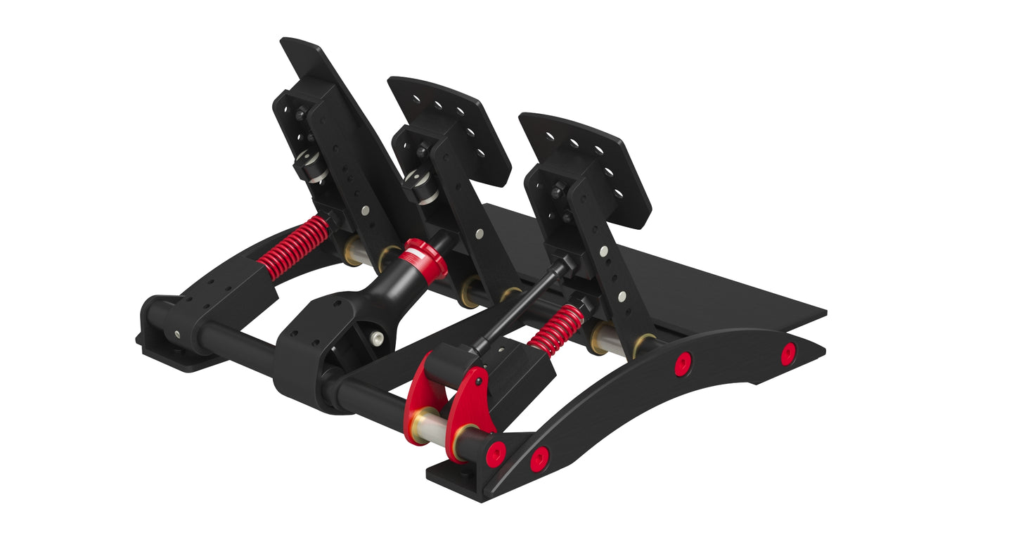 Fanatec Clubsport Pedals V3 3D Model