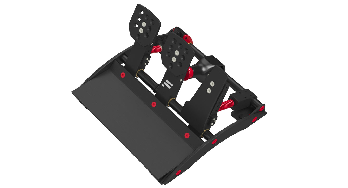 Fanatec Clubsport Pedals V3 3D Model