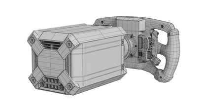 Fanatec Clubsport Steering Wheel and Pedals 3D Model