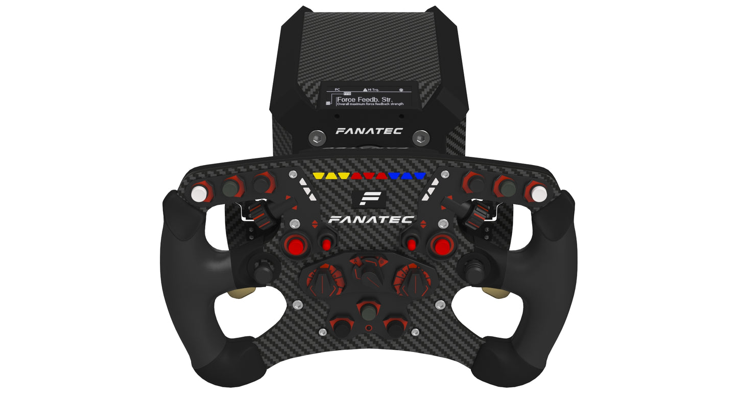 Fanatec Clubsport Steering Wheel and Pedals 3D Model