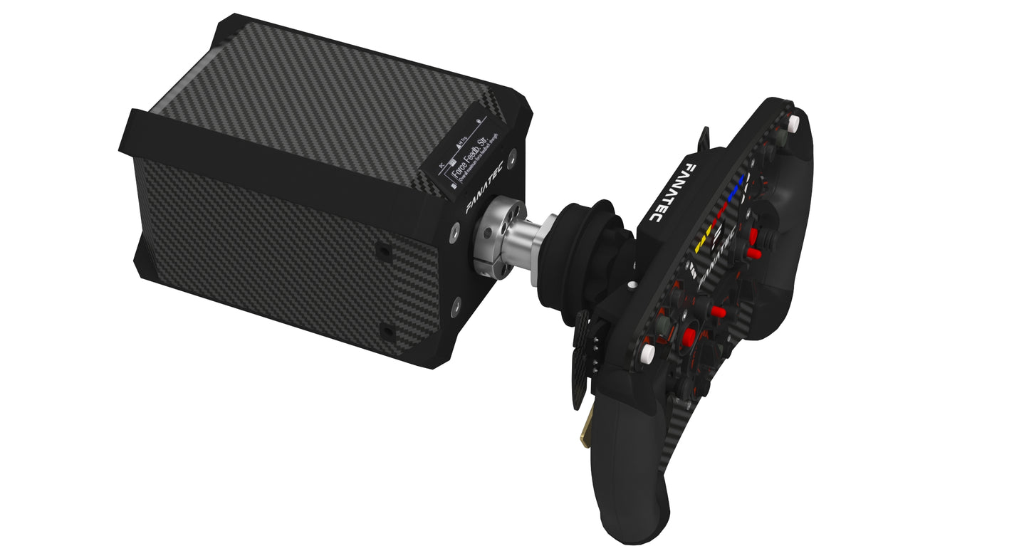 Fanatec Clubsport Steering Wheel and Pedals 3D Model