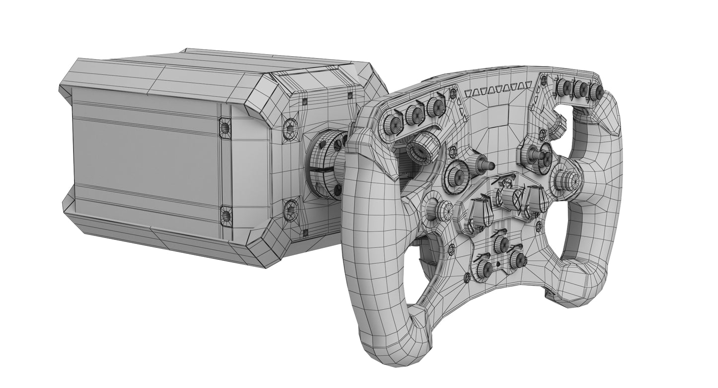 Fanatec ClubSport Steering Wheel Formula V2.5 X 3D Model