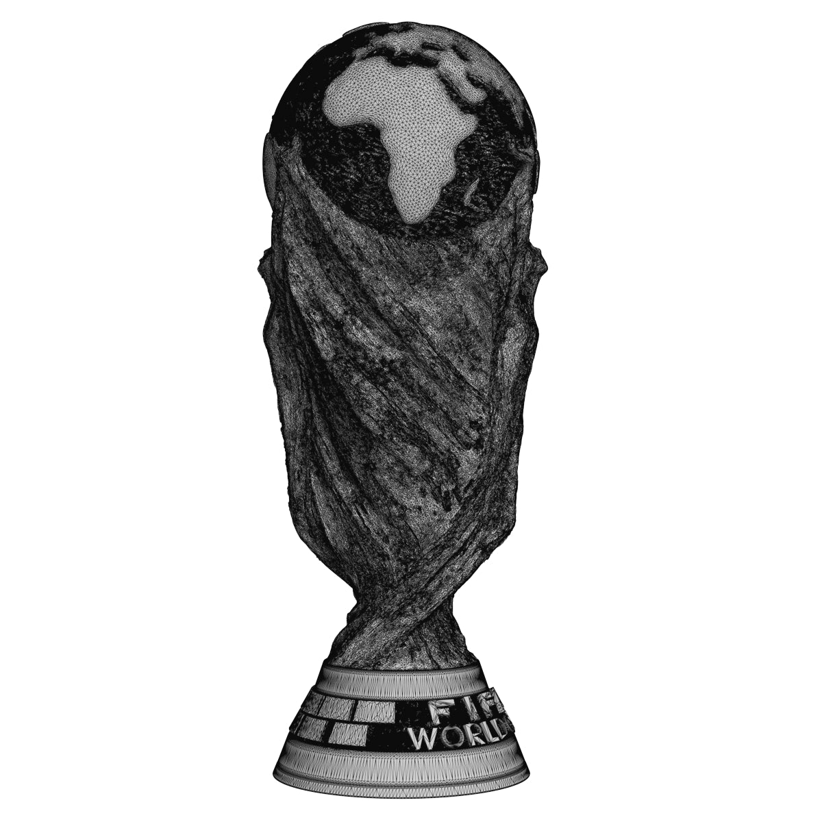 The FIFA World Cup Trophy 3D Print Model