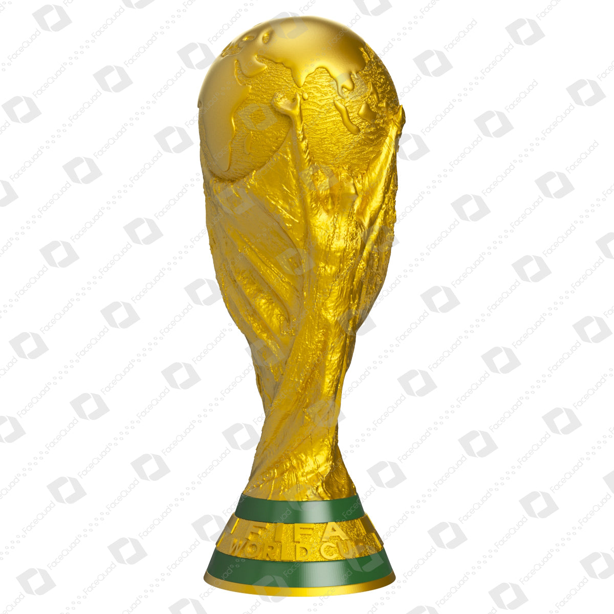 The FIFA World Cup Trophy 3D Print Model – FaceQuad