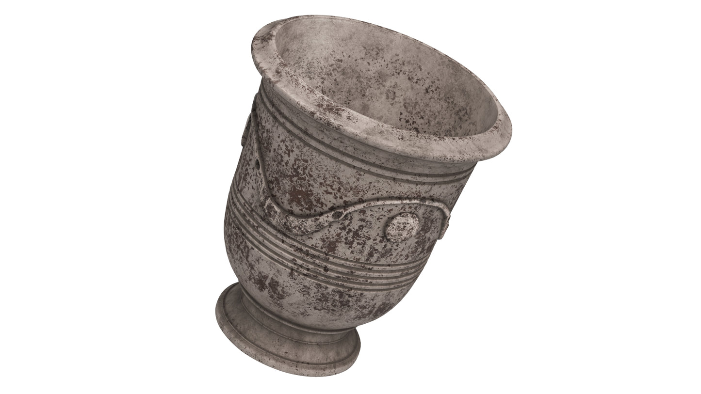 French Anduze Garden Vase 3D Model