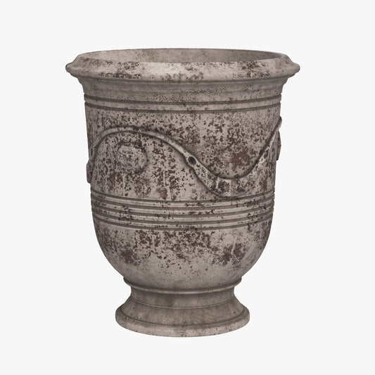 French Anduze Garden Vase 3D Model