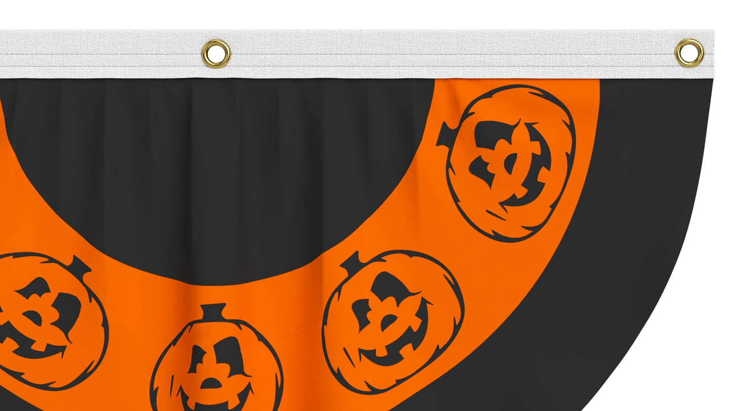 Halloween Flag Bunting Set 3D Model