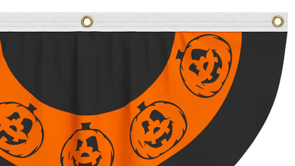 Halloween Flag Bunting Set 3D Model