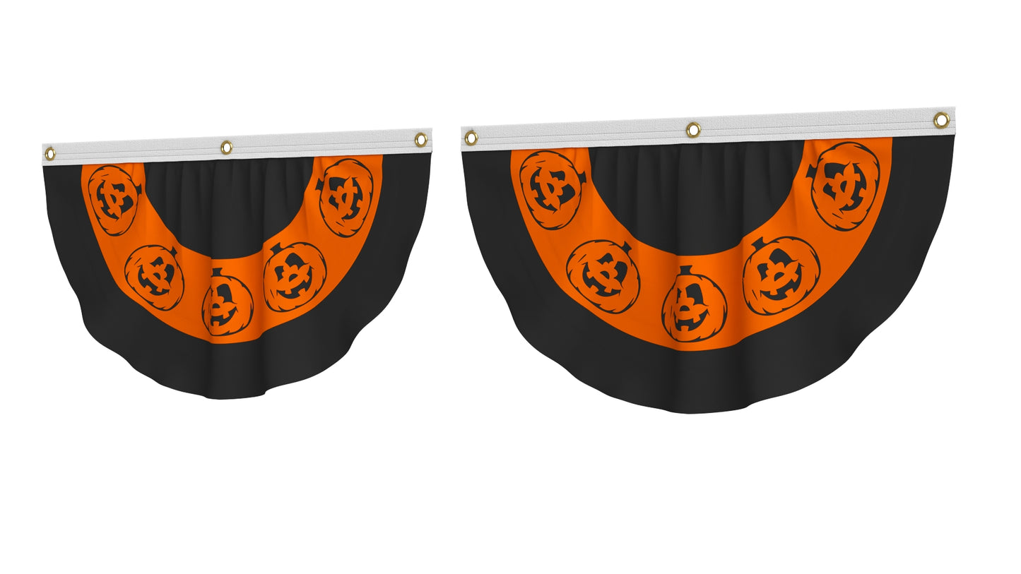 Halloween Flag Bunting Set 3D Model