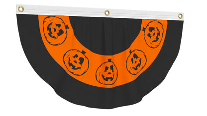 Halloween Flag Bunting Set 3D Model