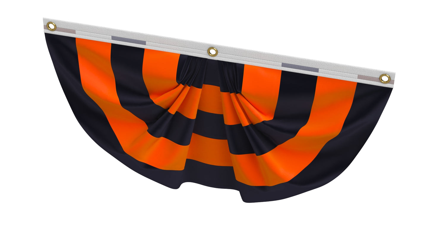 Halloween Flag Bunting Set 3D Model