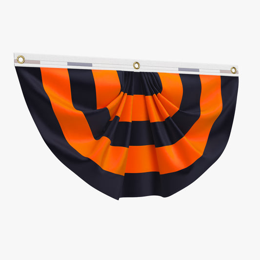 Halloween Bunting Flag 3D Model