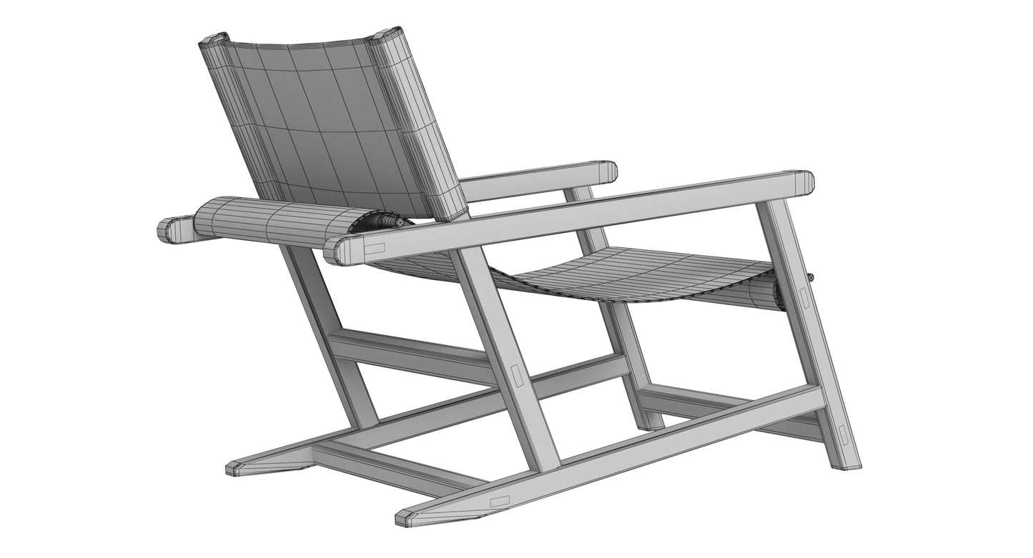 Hanbury Lounge chair 3D Model