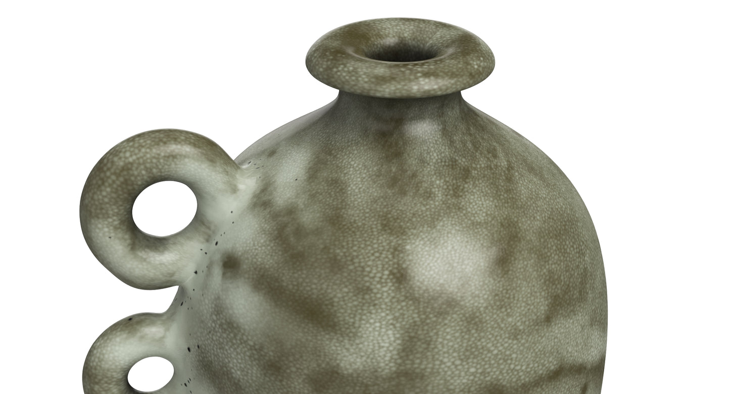 Handmade Ceramic Bottle and Bowl 3D Model