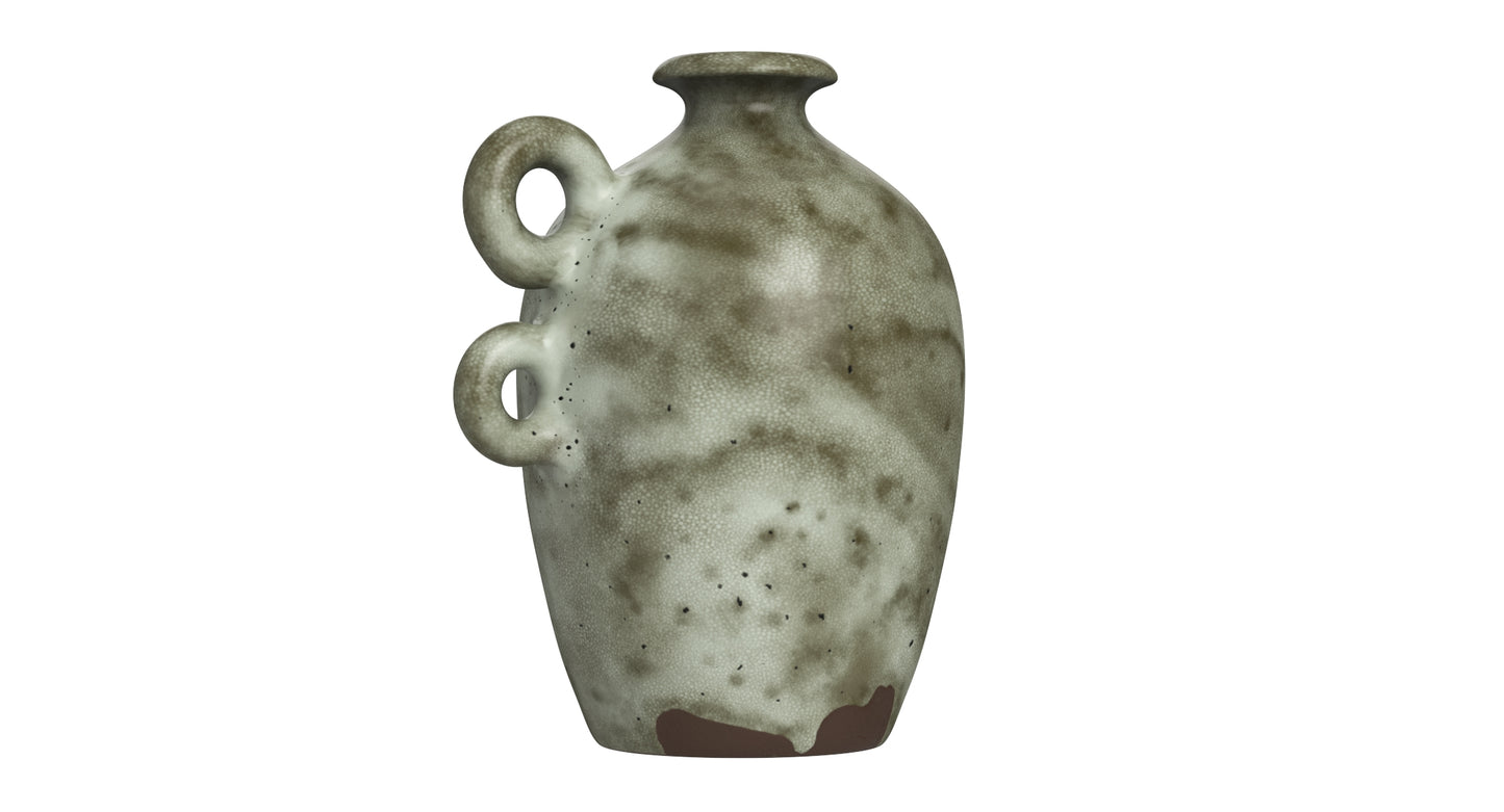 Handmade Ceramic Bottle and Bowl 3D Model