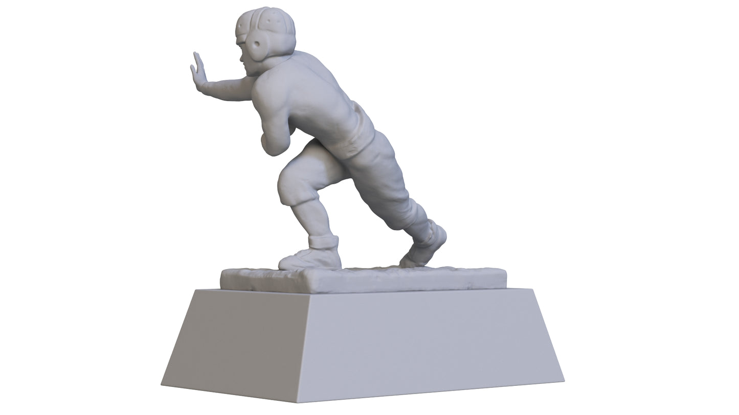 Heisman Memorial Trophy 3D Print Model