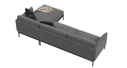 IKEA Applaryd Sofa with Chaise Longue 3D Model