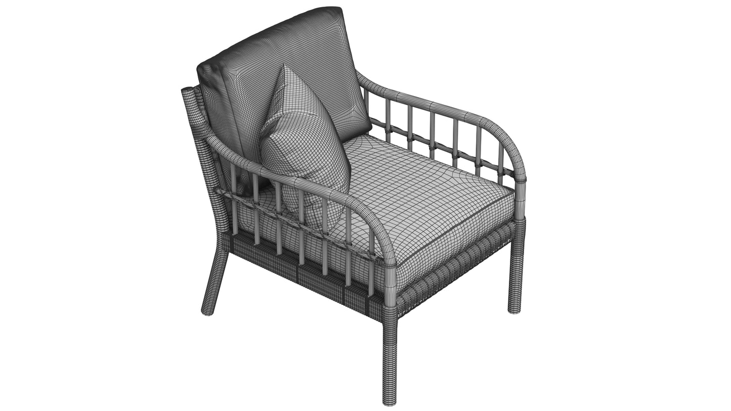 IKEA Holmsta Armchair 3D Model