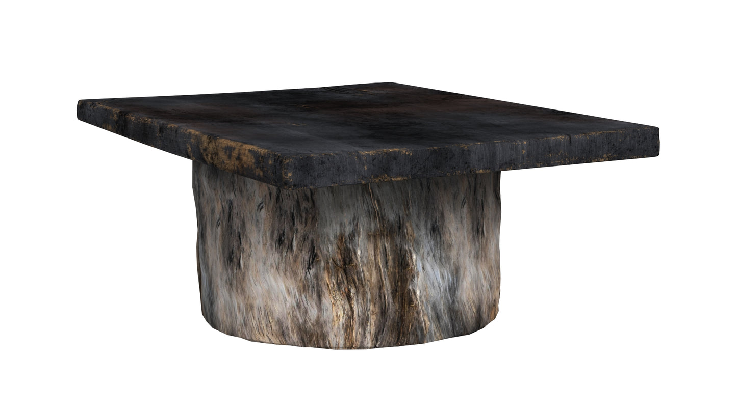 Japanese Antique Low Table 3D Model