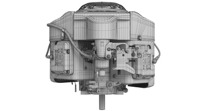 Kawasaki FR730V Four-Stroke Engine 3D Model