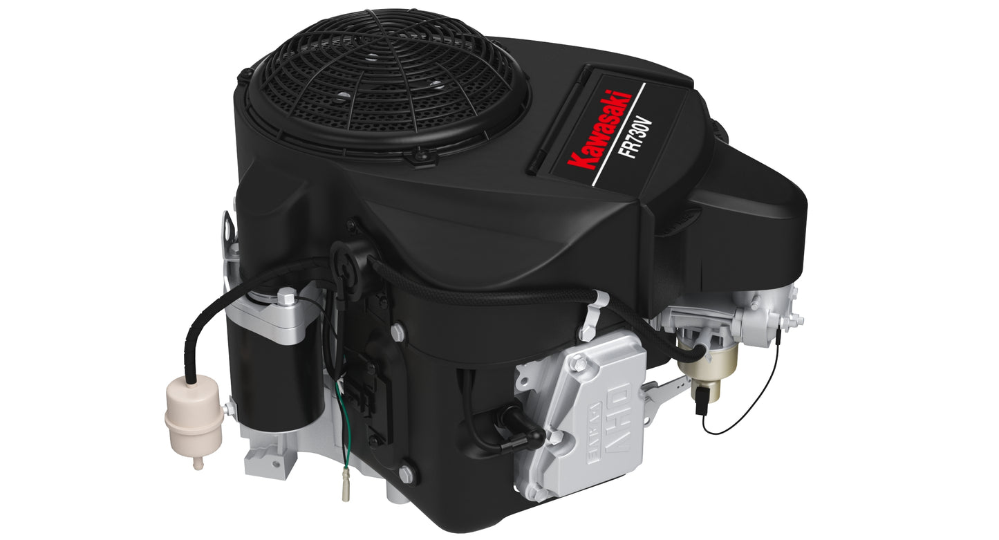 Kawasaki FR730V Four-Stroke Engine 3D Model