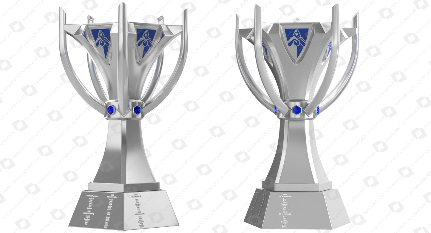 League of Legends World Championship Summoner's Cup Trophy 3D Model