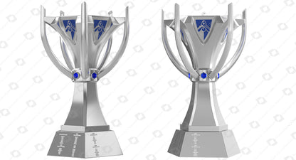 League of Legends World Championship Summoner's Cup Trophy 3D Model