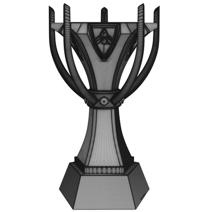 League of Legends Summoner's Cup Trophy 3D Print Model