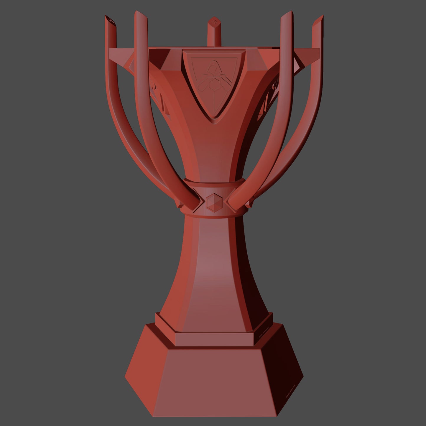 League of Legends Summoner's Cup Trophy 3D Print Model