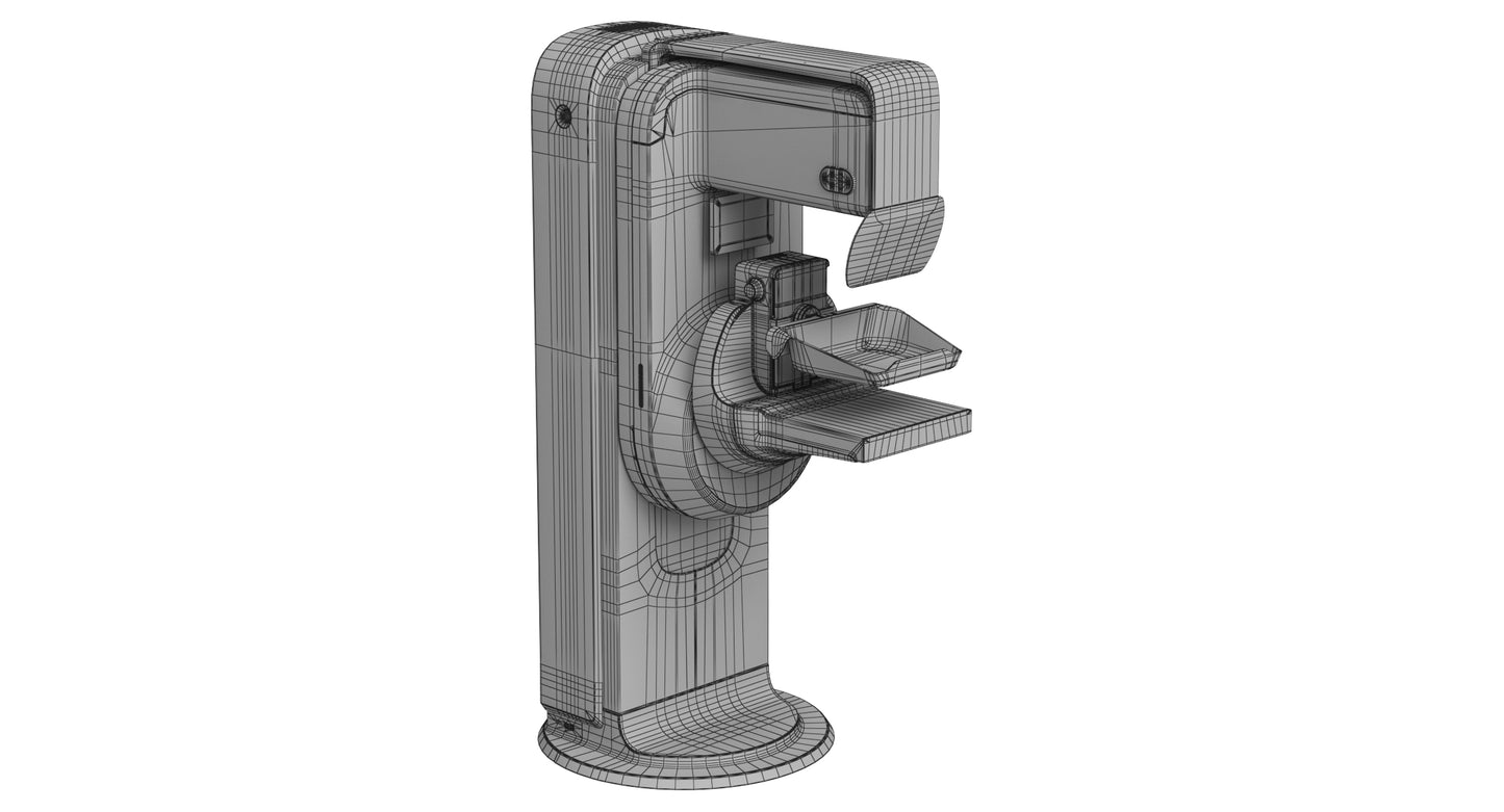 Mammography System 3D Model