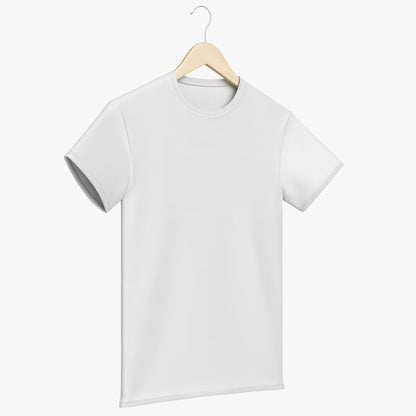 Crew Neck T-Shirt Hanging on Hanger For Men 3D Model