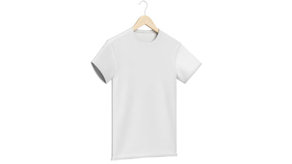 Crew Neck T-Shirt Hanging on Hanger For Men 3D Model