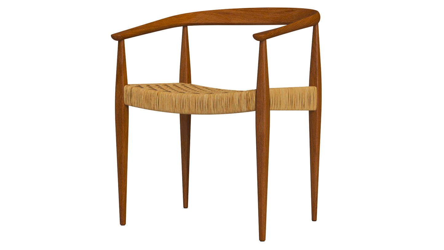 Nanna Ditzel Danish Armchair Model 113 3D Model