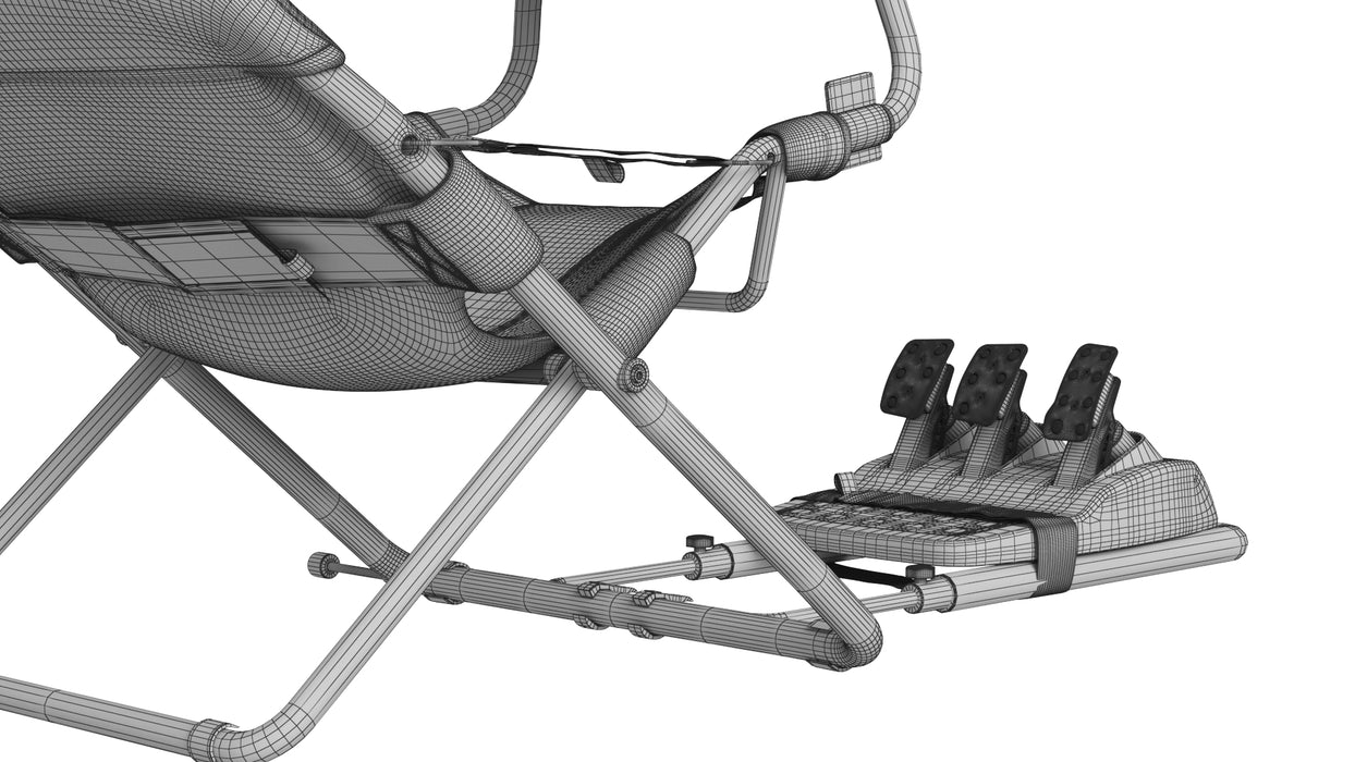 Playseat Challenge Black ActiFit Racing Simulator Seat 3D Model