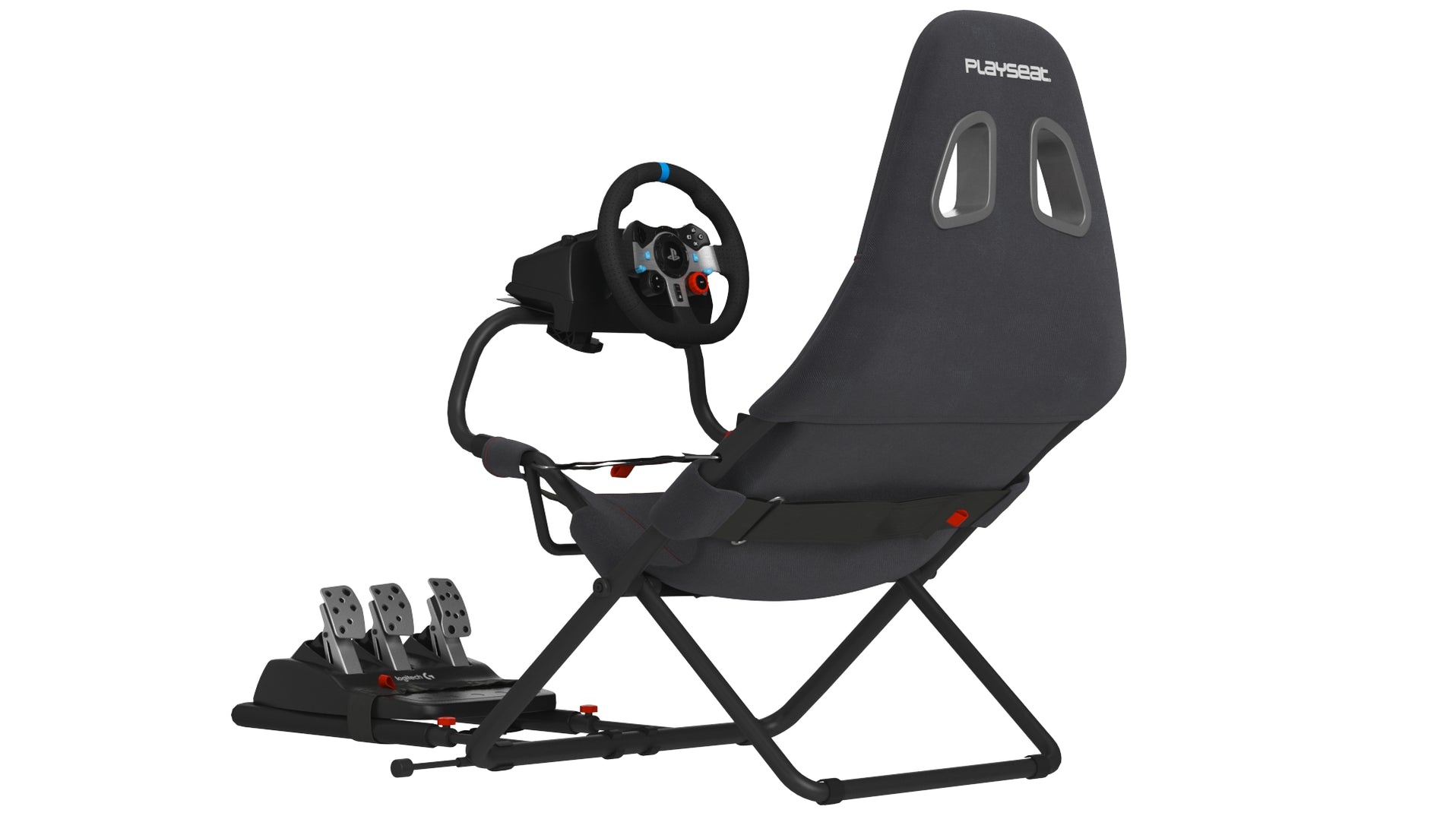 Playseat Challenge Black ActiFit Racing Simulator Seat 3D Model — FaceQuad