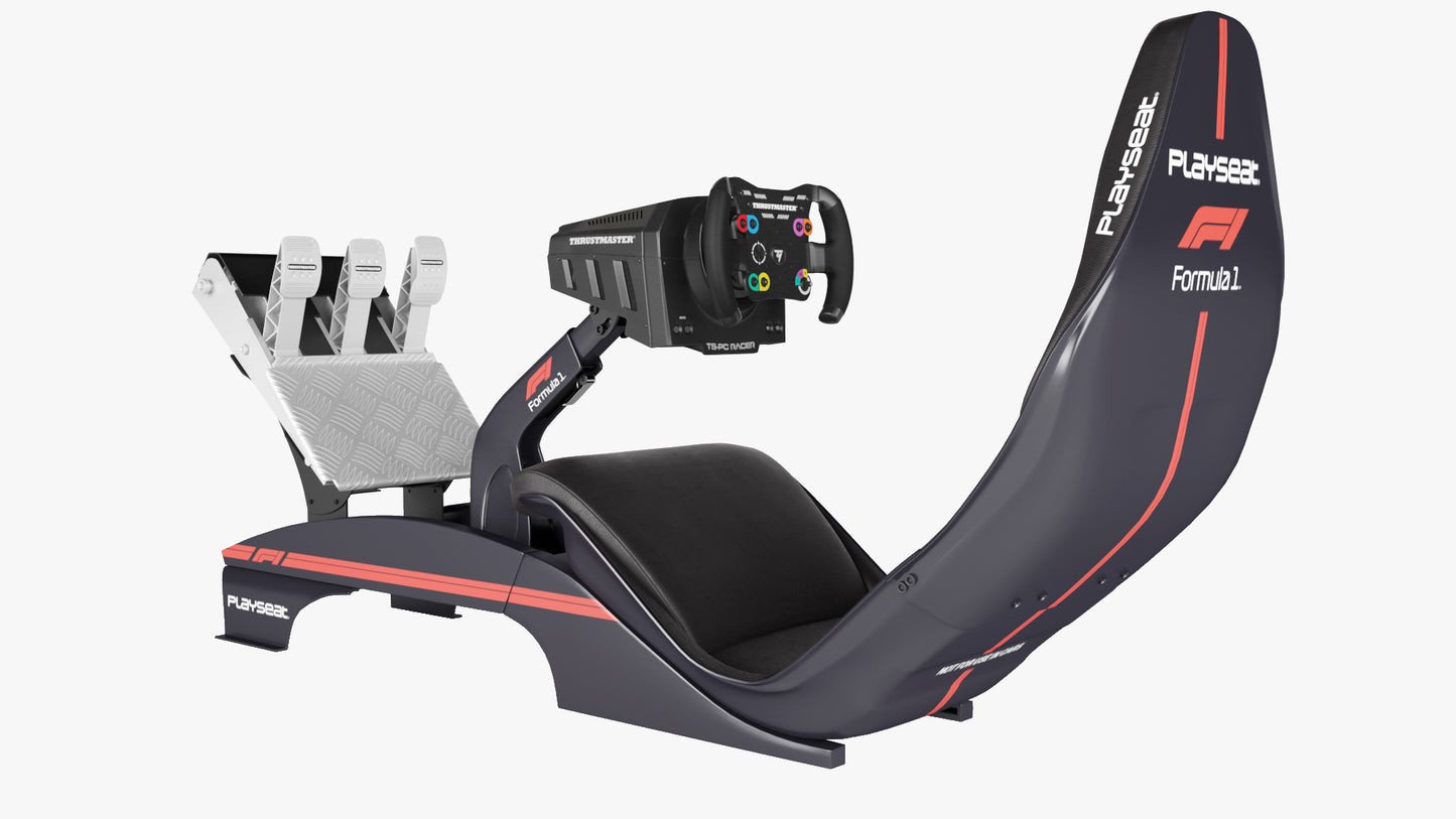 Playseat F1 Racing Simulator Seat with 3 Monitors