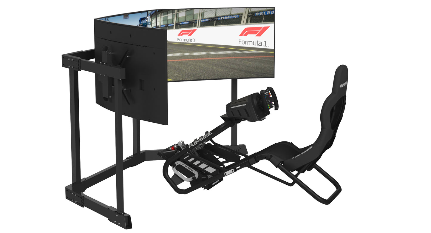 Playseat Trophy - Sim Racing Seat with 3 Monitors 3D Model