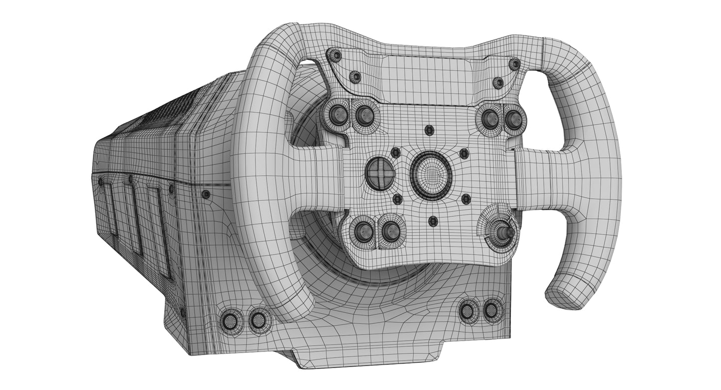 Playseat Trophy - Sim Racing Seat with 3 Monitors 3D Model