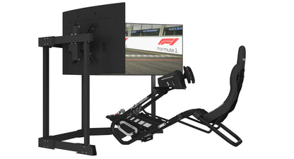 Playseat Trophy - Sim Racing Seat with 3 Monitors 3D Model