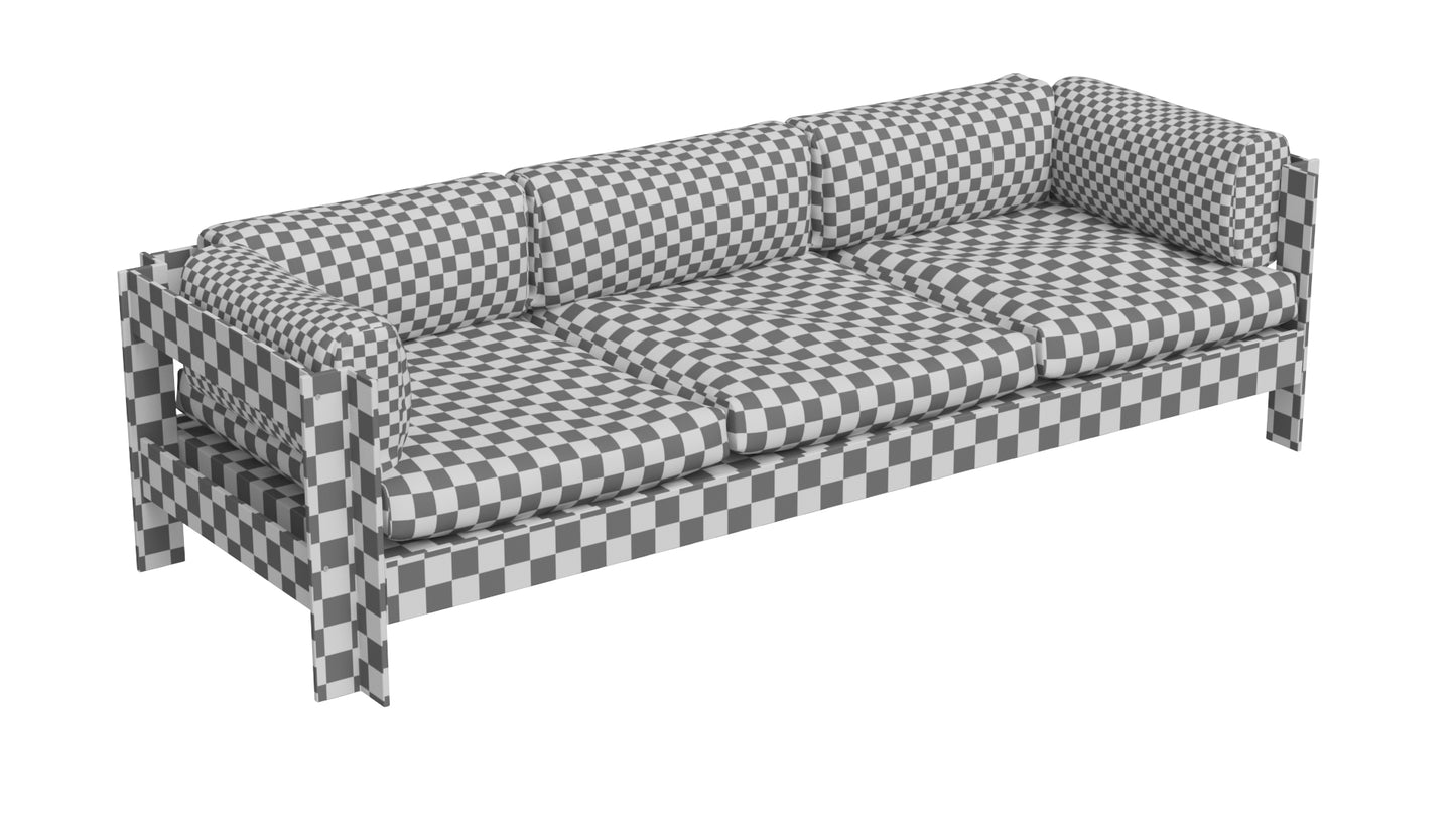 Poltronova Zelda Sofa 3D Model