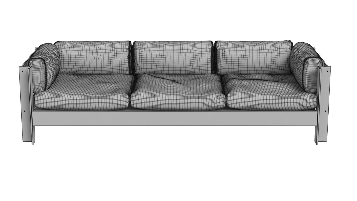 Poltronova Zelda Sofa 3D Model