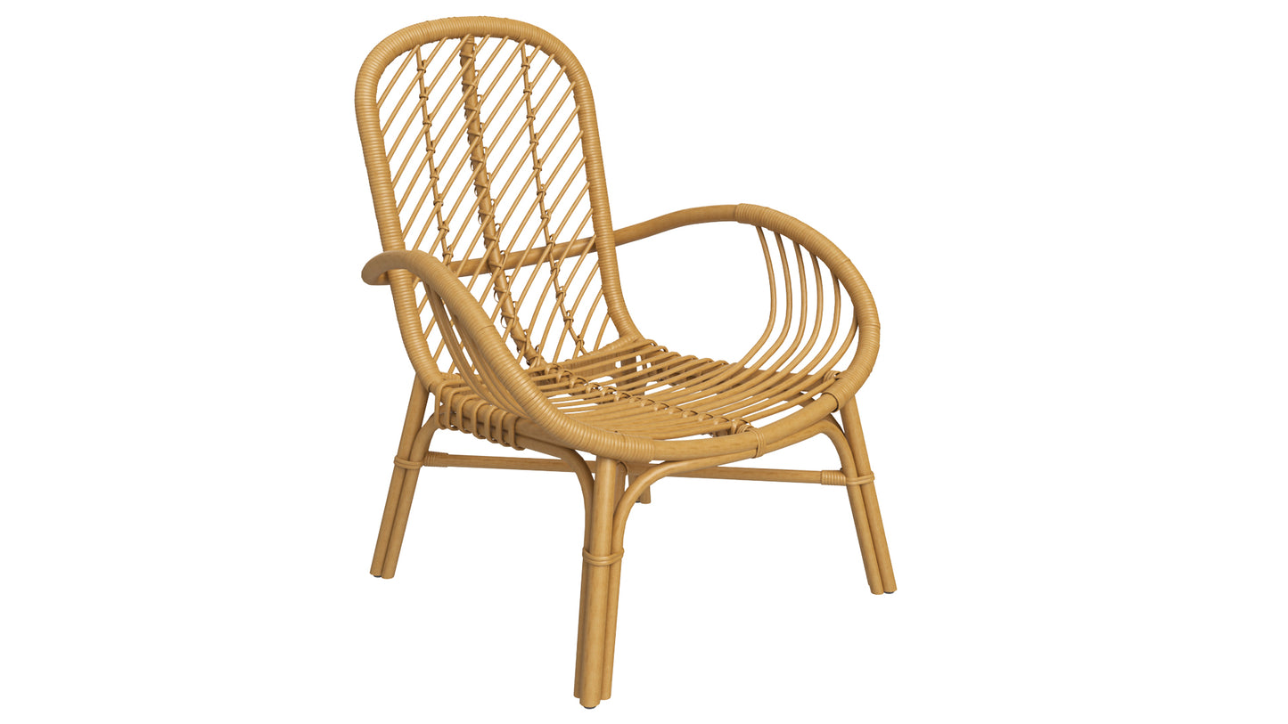 IKEA Rattan Chair Collection 3D Model