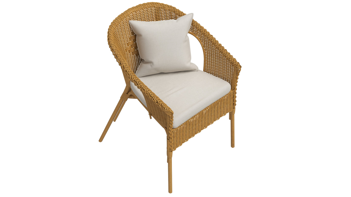 IKEA Rattan Chair Collection 3D Model