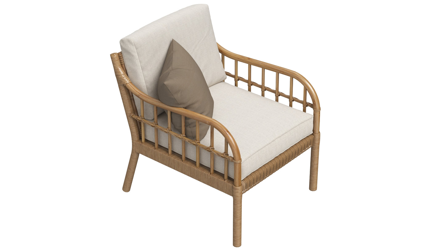 IKEA Rattan Chair Collection 3D Model