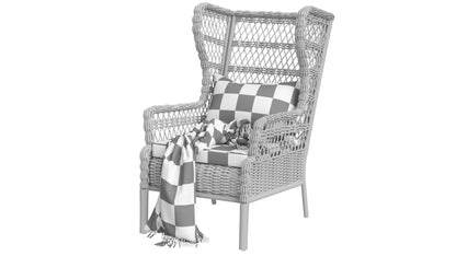 IKEA Rattan Chair Collection 3D Model