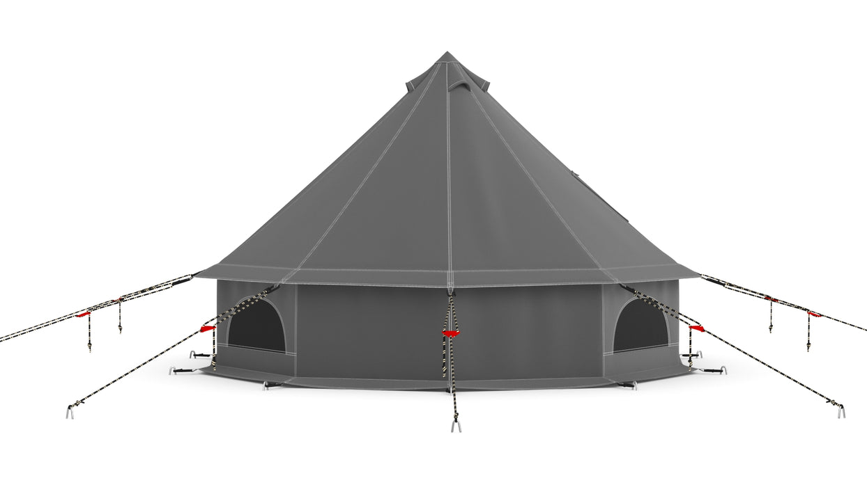 Regatta Canvas Bell Tent 3D Model