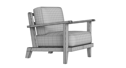 Renee Gabriel Armchair 3D Model