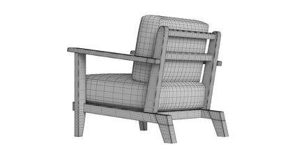 Renee Gabriel Armchair 3D Model